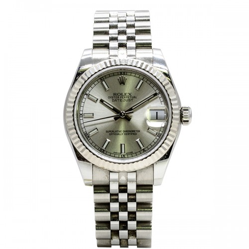 Pre-Owned Rolex Oystersteel & 18K white gold  Datejust 31mm
